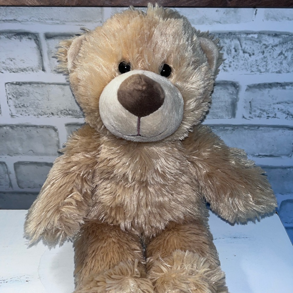 Build A Bear Lil Peanut Butter Cub Teddy Bear 03/13 Stuffed Animal 14”